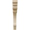 Ekena Millwork 1 1/2"W x 10"D x 12"H Large Ellis Wood Corbel, Rubberwood CORW02X10X12ELRW - alternate 2